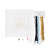 DIY Eye & Moon Pattern Embroidery Kits DIY-E063-01A-2