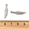 304 Stainless Steel Pendants STAS-E446-08P-3