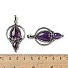 Natural Amethyst Pendants G-F766-04AS-04-3