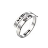 201 Stainless Steel Finger Rings FS-WGA0219-03-1