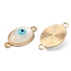 Cat Eye Enamel Connector Charms LS-FIND-TAC0017-06A-LG-2