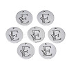 Non-Tarnish 304 Stainless Steel Charms LS-STAS-T059-26P-E-1