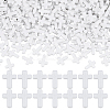 400Pcs Opaque Acrylic Beads SACR-GO0001-01-1