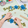 Flower Embroidery Sewing Fiber DIY-WH0888-894-3