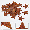 Rust Iron Pendants LS-IFIN-WH0065-16A-4