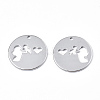 Non-Tarnish 201 Stainless Steel Pendants STAS-N098-073P-3