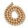 Eco-Friendly Dyed  Glass Pearl Round Beads Strands HY-A002-8mm-RB045-3