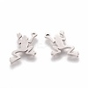 Tarnish Resistant 201 Stainless Steel Pendants STAS-Q201-T157-2
