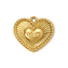 304 Stainless Steel Pendants STAS-OY009-86G-3