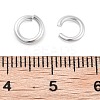 Aluminum Open Jump Rings FIND-G086-01G-S-4
