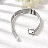 304 Stainless Steel Watch Band Bracelets BJEW-L714-01P-3