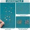 DIY Wire Wrap Ring Dangle Earring Making Kit DIY-UN0003-65-4