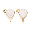 304 Stainless Steel Enamel Pendants STAS-N124-13G-1