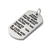 304 Stainless Steel Enamel Pendants STAS-U043-03P-2