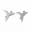 Non-Tarnish 201 Stainless Steel Connector Charms STAS-K251-086P-2