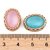 Oval Shaped Sew on Rhinestone GLAA-K069-04A-KCG-3