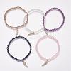Glass Beads Stretch Bracelets BJEW-PH00854-1