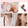 40Pcs 10 Styles Alloy Enamel Pendants ENAM-CJ0002-40-7