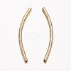 Brass Tube Beads KK-D519-01G-NR-2