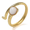 Natural White Jade Finger Rings RJEW-U027-04G-07-1