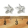 Brass Micro Pave Cubic Zirconia Beads FIND-Z035-17P-3