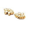 304 Stainless Steel Enamel Beads STAS-D369-18G-02-2