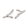 Non-Tarnish 304 Stainless Steel Connector Charms X-STAS-Z041-32P-2