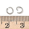 304 Stainless Steel Open Jump Rings STAS-Z150-01B-P-3