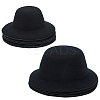 10Pcs 2 Style EVA Fabric Pillbox Stewardess Fascinator Hat Base for Millinery DIY-AR0004-81-1