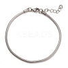 Non-Tarnish 304 Stainless Steel Bracelets BJEW-O186-08B-P-1