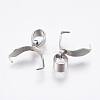 Tarnish Resistant 201 Stainless Steel Pinch Bails STAS-G174-12P-2