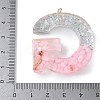 Resin Pendants RESI-B029-01P-G-3