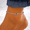 Brass Crystal Rhinestone Tennis Anklets for Wome FS-WGAF92D-16-1