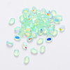 Transparent Resin Rhinestone Cabochons MRMJ-T047-11C-2