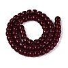 Opaque Glass Beads Strands GLAA-NH0002-B13-3
