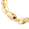 Golden Brass Micro Pave Cubic Zirconia Link Bracelets LS-BJEW-P314-A01-G-3