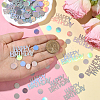 2 Bags Plastic Confetti DIY-SC0031-54B-4