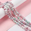 Ombre Effect Dyed Glass Beads Strands GLAA-C023-02C-2