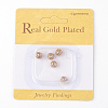 Brass Filigree Beads X-KK-T025-43G-3