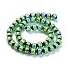 Handmade Silver Foil Lampwork Beads FOIL-K001-02B-8mm-2
