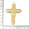 Bohemian Style 304 Stainless Steel with Synthetic Turquoise Big Pendants LS-STAS-G381-02G-09-3