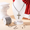DIY 304 Stainless Steel Cable Chain Bracelets/Neckalaces Making Kits DIY-TA0011-27A-6