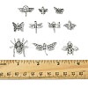 40Pcs 10 Styles Tibetan Style Alloy Pendants TIBEP-FS0001-45-5