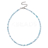 3Pcs 3 Color Glass Seed Beaded Necklaces Set NJEW-JN04334-3