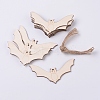 Wooden Ornaments WOOD-WH0101-24-1