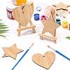 Unfinished Wooden Pieces for Big Pendants AJEW-OC0001-87-5