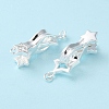 925 Sterling Silver Fold Over Clasps LS-STER-D005-10S-3