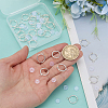 28Pcs Brass Clip-on Hoop Earring Findings KK-ME0001-30S-3