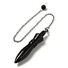 Natural Obsidian Pointed Dowsing Pendulums G-F758-F05-P-1