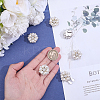 Brass Cufflinks BUTT-WH0030-74-3